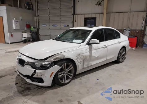 2017 BMW 330E Iperformance из США, поврежденный, VIN WBA8E1C36HA158815